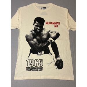 Muhammad Ali 1965 World Heavyweight Championship Bout Tee Shirt Small NWOT